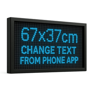 The Notice Board LED Shop Front 67X37cm