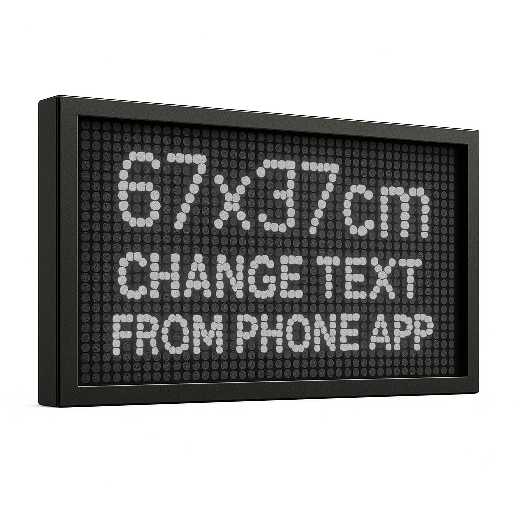 The Notice Board LED Shop Front 67X37cm