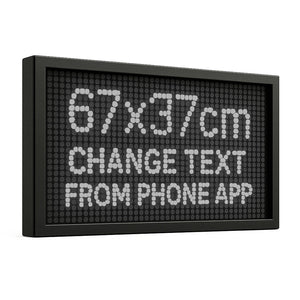 The Notice Board LED Shop Front 67X37cm