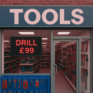 The Notice Board LED Shop Front 67X37cm